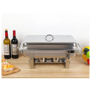 Chafing Dish GN 1/1 Eco - Lot de 4 - Dynasteel