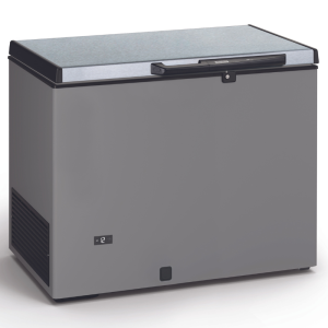 Congélateur Coffre Aspect Inox et Couvercle Inox - 290 L - TENSAI