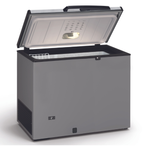 Congélateur Coffre Aspect Inox et Couvercle Inox - 290 L - TENSAI