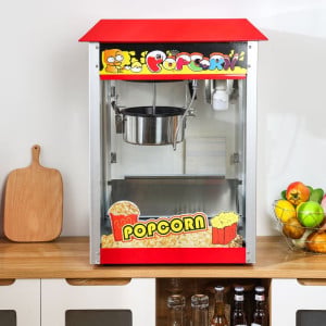 Επαγγελματική Μηχανή Ποπ Κορν 1400 W — Κάδος Inox