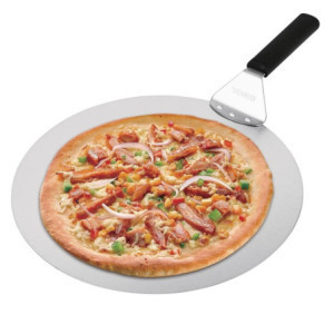 Ψαλίδι για πίτσα ή στρογγυλό κουτάλι 30 εκατοστών - ανοξείδωτο ατσάλι