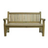 Banc de jardin en bois tendre Rowlinson - Confort et élégance