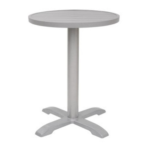Κυκλικό τραπέζι αλουμινίου γκρι 580mm Bolero - Μοντέρνο στυλ