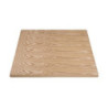 Natural Ash Square Table Top 700 mm Bolero - Elegance and Durability
