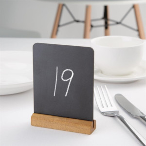 Table Mini Chalkboards 100 x 80mm - Set of 4 Olympia Keywords: Elegant, Professional Kitchen
