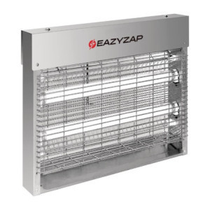 Εκτοξευτής εντόμων LED από ανοξείδωτο χάλυβα 8 W Eazyzap: Αποτελεσματική απόδοση και σχεδιασμός