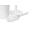 Brosse WC et support Blancs Jantex: Hygiène efficace, design élégant