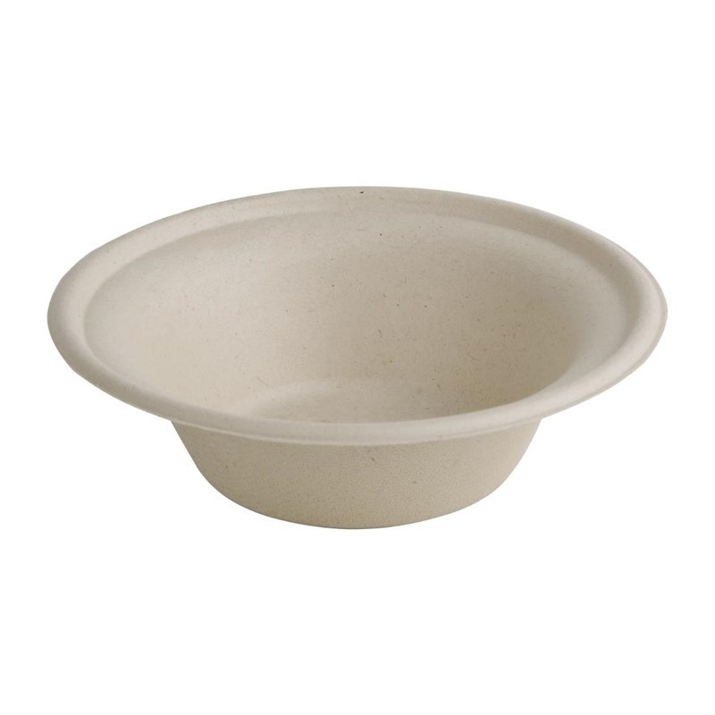 Bols Ronds Compostables Bagasse Naturel 950ml - Lot de 50 - Éco-responsable & Élégant