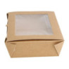 Κουτιά Σαλάτας PET 700 ml - Παράθυρο - Πακέτο 200 Απολαύστε το Πάρτι Ανακυκλώσιμο