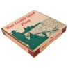 Εκτυπωμένα Αποσβεννύμενα Κουτιά Πίτσας 237 χιλιοστά - Πακέτο 100 τεμάχια