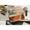 Boîtes à Pizza Imprimées Compostables 311mm - Lot de 100 par FourniResto