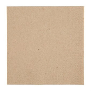 Cocktail Napkins 2 Ply Kraft - Pack of 4000, Eco-Friendly Quality
