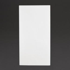 Serviettes Dîner 3 Plis Blanc - Lot 1000 | Absorption Optimal