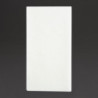 Τραπεζομάντηλα Airlaid Πτυχωτά σε 8 Premium Λευκά 40x40εκ - Πακέτο 500 τεμάχια