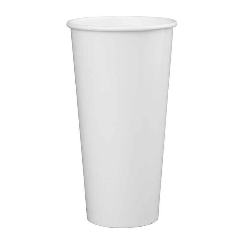 Paper Cold Drink Cups 625ml 90mm - Pack of 1000 recyclable, elegant & practical