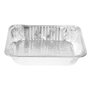 Aluminum trays GN 1/2 - Set of 10, Efficient heat retention