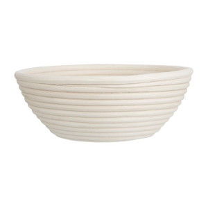 Round Rattan Fermentation Basket 220 x 80 mm Professional Kitchen Vogue