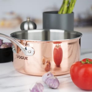 Casserole Triple Paroi Cuivre Induction 200x100 mm Vogue