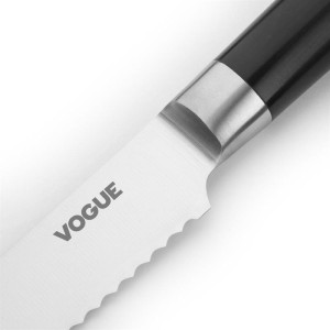 Μαχαίρι ψωμιού από ανοξείδωτο χάλυβα 200mm Bistro Vogue: Ακριβής και άνετη κοπή