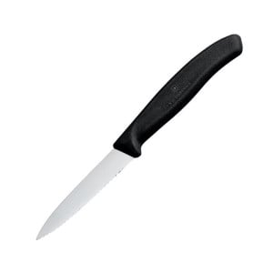 Serrated Pointed Paring Knife Victorinox 8 cm: Precise cutting and easy penetration.