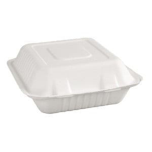 Κομποστοποιήσιμα κουτιά Bagasse 223mm - Παρτίδα των 200, οικολογικά