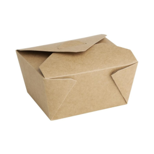 Boîtes Alimentaires en Carton Compostables 1200 ml - Lot de 200 | Écologiques & Pratiques