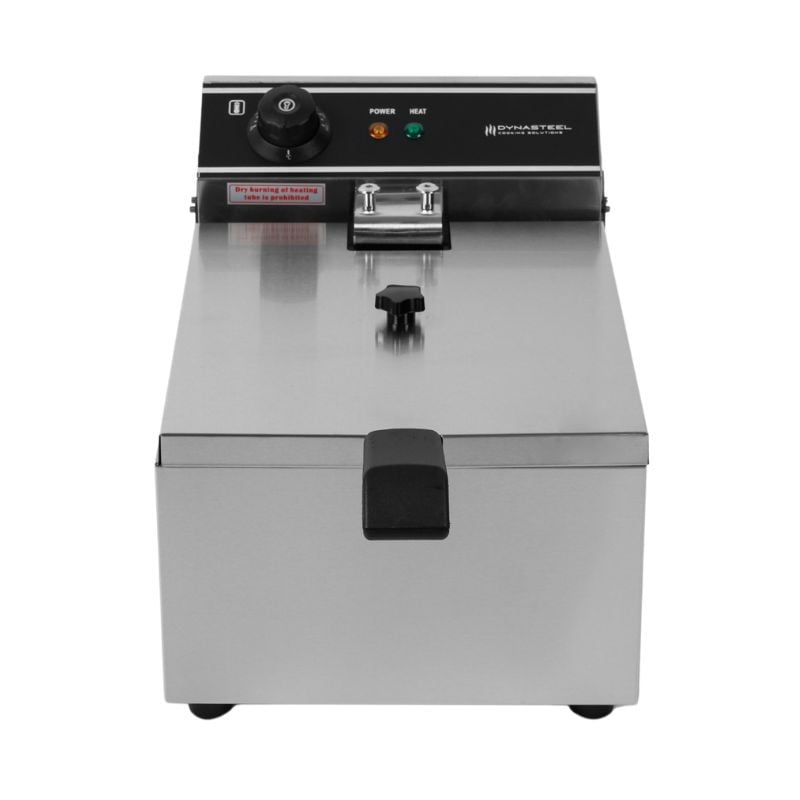 Επαγγελματική Φριτέζα 10 L 3000 W Inox — Θερμοστάτης