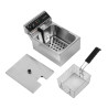 Professional Deep Fryer 10 L 3000 W Stainless Steel — Thermostat