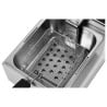 Επαγγελματική Φριτέζα 10 L 3000 W Inox — Θερμοστάτης
