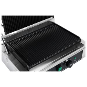 Grill Panini Pro 2200 W Ραβδωτό 340x220 mm Inox