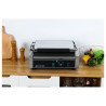 Grill Panini Pro 2200 W Ραβδωτό 340x220 mm Inox