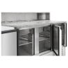 Refrigerated Pizza Cabinet - 3 Doors - 8 GN 1/6 Pans - Dynasteel