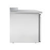 Refrigerated Table 3 Doors GN1/1 - Depth 700 with Backsplash | Dynasteel