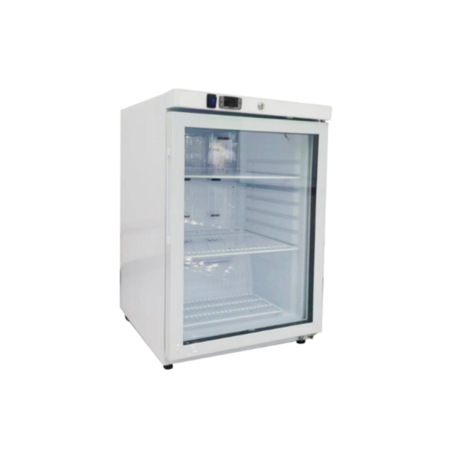 Mini Refrigerated Cabinet 200 L - Stainless Steel Glass Positive Dynasteel