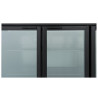 Ψυγείο Μπαρ 328 L 3 Γυάλινες Πόρτες Μαύρο