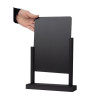 Elegant Black A4 297 x 210 mm Table Slate - Olympia