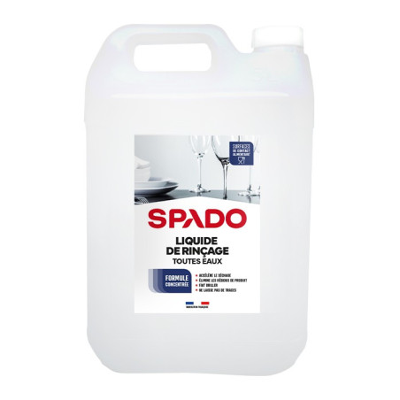 Liquide de Rinçage SPADO 5L - Vaisselle Brillante