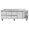 Positive Refrigerated Table Dynasteel - Practical and Spacious