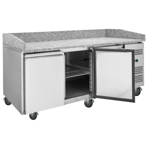 Pizza Cabinet 600x400 - 3 Doors Dynasteel | Quality Stainless Steel