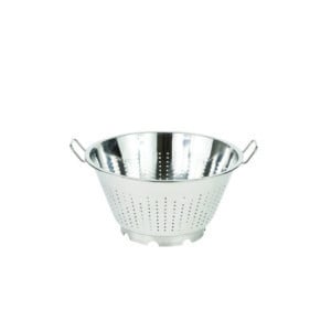 Conical Strainer with Foot - Sturdy stainless steel utensil