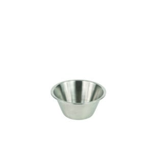 Flat Bottom Stainless Steel Basin Ø 20 cm - Professional Quality