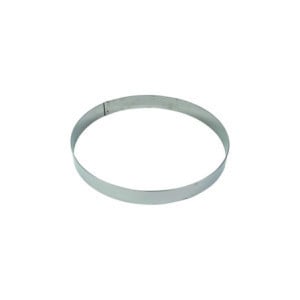 Stainless Steel Mousse Ring Ø 180 mm Gobel - Professional Quality