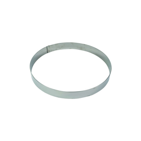 Stainless Steel Mousse Ring Ø200 mm Gobel - Professional Quality