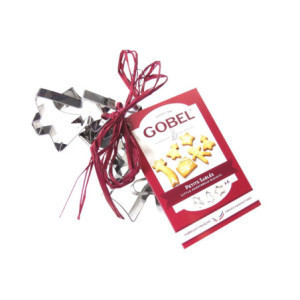 Emporte-Pièces Petits Sablés de Noël en Inox - Lot de 6, Gobel