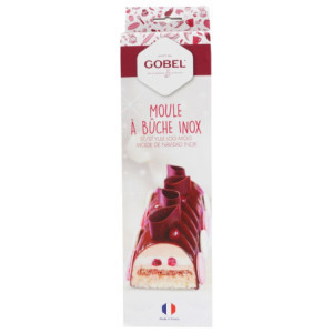 Moule à Bûche U Inox 300mm Gobel: Pâtisserie professionnelle