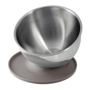 Cul de Poule Inox with Lid-Base Ø 24 cm Gobel GL20P003