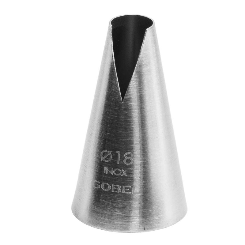 Stainless Steel Saint-Honoré Nozzle ⌀ 18 mm Gobel - Professional Quality