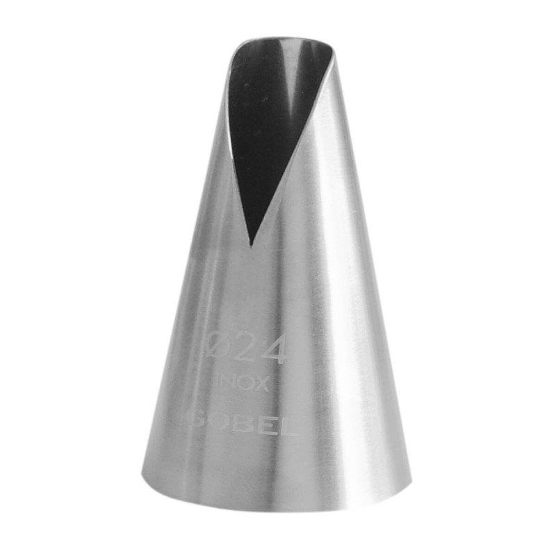 Stainless Steel Saint-Honoré Nozzle ⌀ 24 mm - Gobel: Pastry Decoration