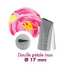 Stainless Steel Petal Nozzle Ø 17 mm Gobel - Professional Quality