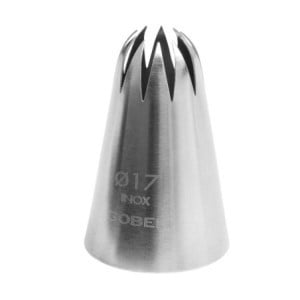 Stainless Steel Rose Nozzle 12 Teeth - Professional Kitchen French Quality